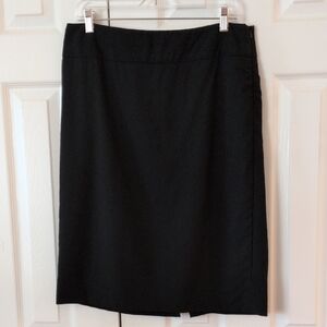 Banana Republic Classic Black Pencil Skirt